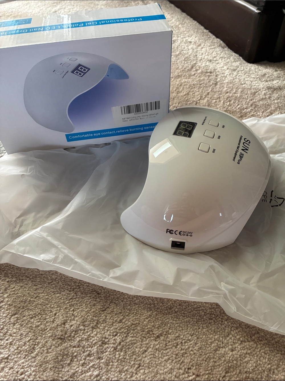 LED Nail Lamp Dryer - White